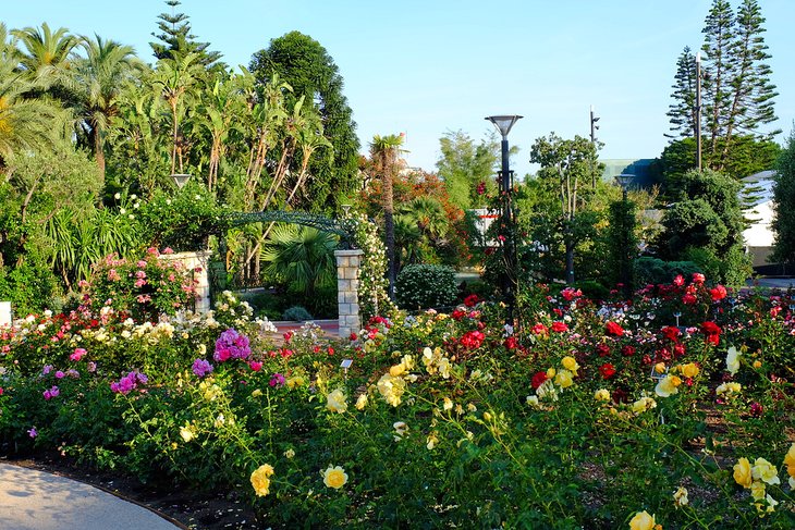 Jardin-de-rosas-de-la-princesa-Grace 22 Mejores lugares para visitar en Mónaco