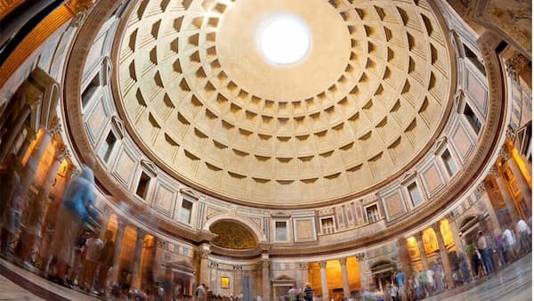 La-cupula-del-Panteon El Panteón de Roma: Reflejo del espíritu de la antigüedad romana