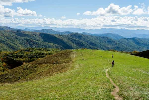 Max-Patch-Loop 13 Mejores Caminatas cerca de Asheville, Carolina del Norte