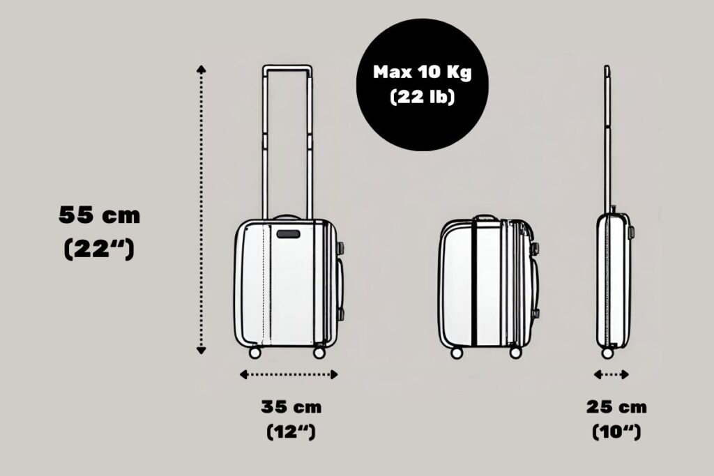 Medidas-y-limite-de-peso-para-el-equipaje-de-mano-1-1024x683 Equipaje de mano en aviones: Recomendaciones esenciales para viajeros