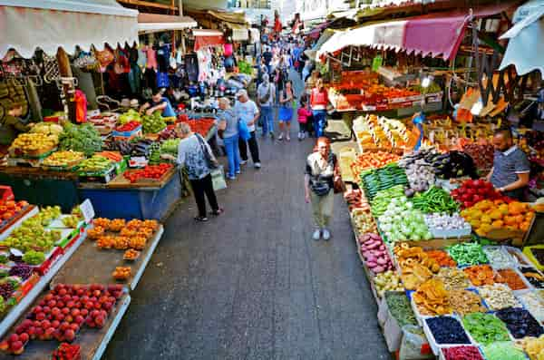 Mercado-del-Carmelo 9 Experiencias para Vivir en Tel Aviv ¡Ciudad Encantadora!