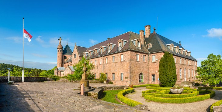 Monte-Santa-Odilia 17 Mejores ciudades medievales de Alsacia Francia