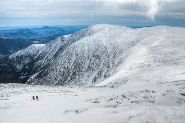 Monte-Washington-1 11 Lugares para caminar con raquetas de nieve en New Hampshire