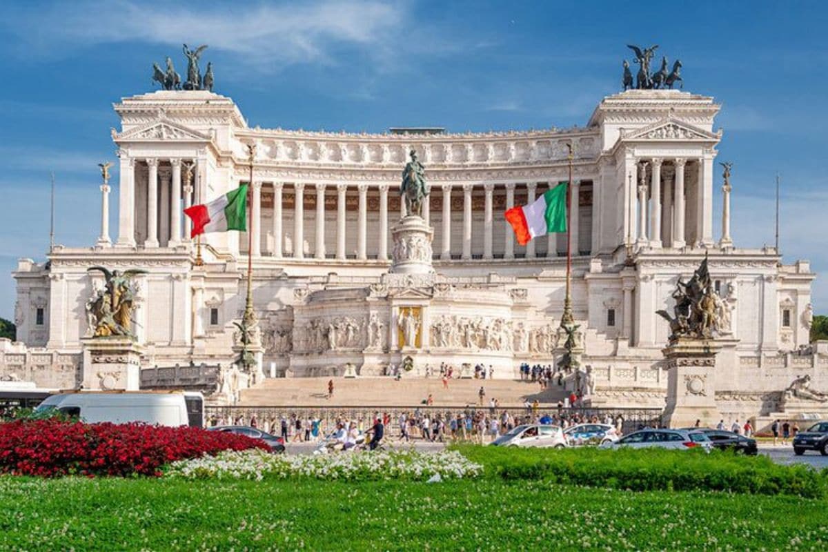 Monumento a Víctor Manuel II Testimonio de la Historia y Grandeza Italiana