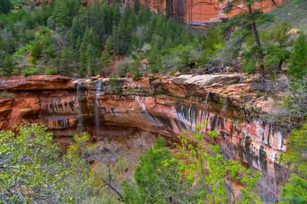 Piscinas-Esmeralda-Caminatas-en-cascadas-de-Utah 15 Refrescantes Cascadas en Utah