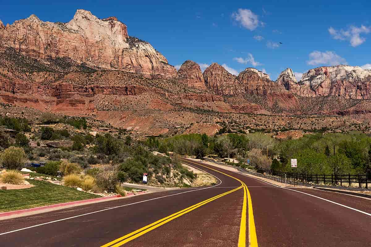 Ruta de Viaje por Carretera de Salt Lake City a Zion