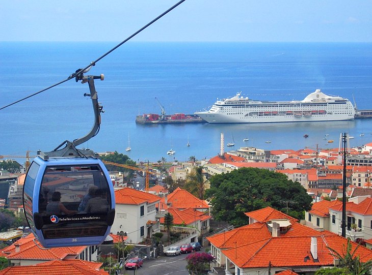 Teleferico-de-Funchal 16 Principales atracciones turísticas de Funchal en Madeira, Portugal