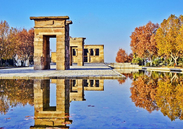 Templo-de-Debod 18 Principales atracciones turísticas en Madrid, España