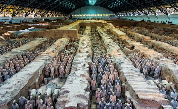 Ver-a-los-soldados-Cosas-para-hacer-en-Xian-en-China-1 9 Cosas para hacer en Xi'an en China