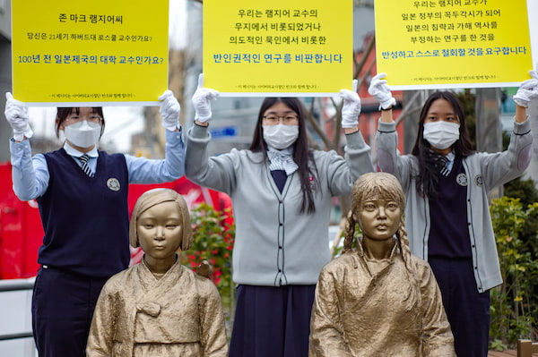 manifestaciones-por-las-mujeres-de-consuelo-5 La historia de las mujeres de consuelo en Seul Corea del sur