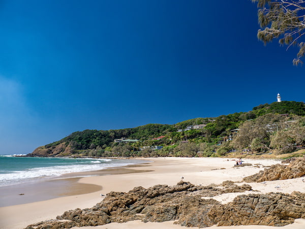 playa-de-wategos-1 8 lugares para relajarse en Byron Bay, Australia