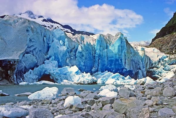 Glaciar-Mendenhall 19 Atracciones turísticas de Alaska para explorar