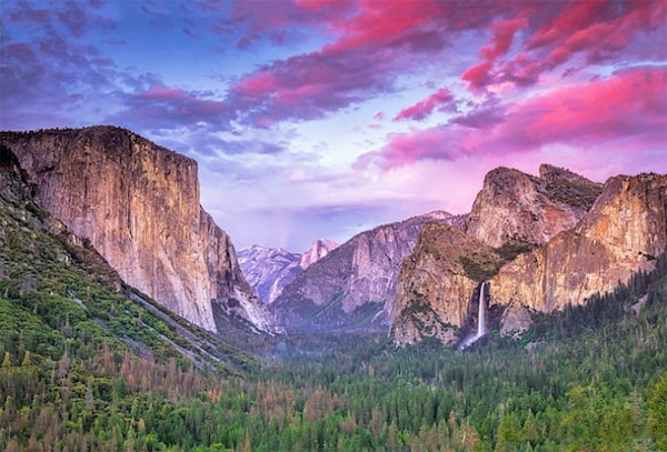 Parque-Nacional-de-Yosemite 15 Destinos para escapadas de fin de semana en el área de la bahía de California