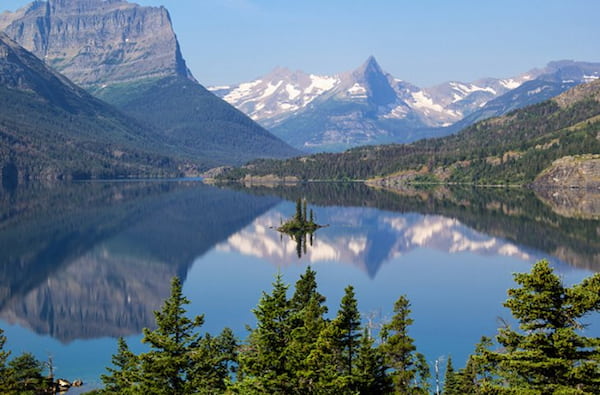 Parque-Nacional-Glaciar 18 Atracciones Turísticas de Estados Unidos