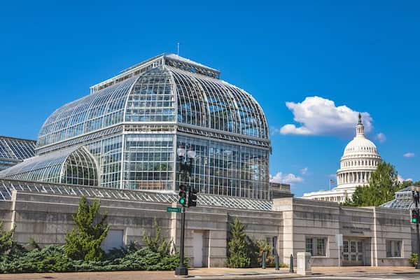 Jardin-Botanico-de-Estados-Unidos 25 Atracciones turísticas en Washington: Lugares imperdibles en la capital de EE. UU.