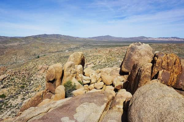 Pico-Mastodonte 14 Rutas de senderismo en el Parque Nacional Joshua Tree