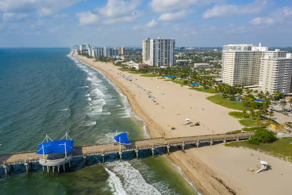 Pompano-Beach Playas de Fort Lauderdale, Florida: 16 Rincones de Arena y Mar para Disfrutar