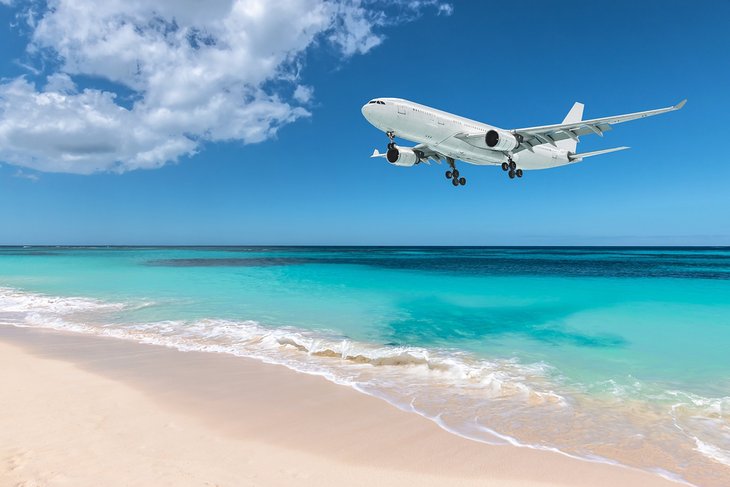 Playa-Maho-Sint-Maarten-playas-del-caribe Mejores playas del caribe: Arenas y Aguas Brillantes