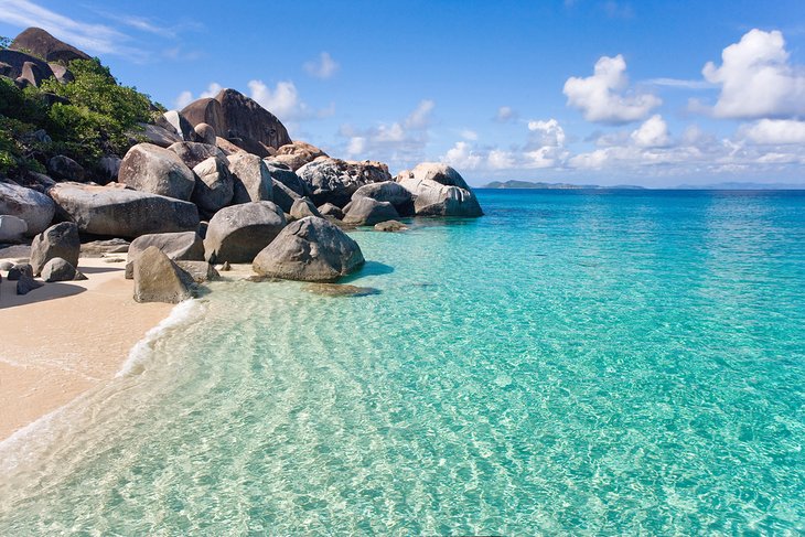 The-Baths-Islas-Virgenes-Britanicas Mejores playas del caribe: Arenas y Aguas Brillantes