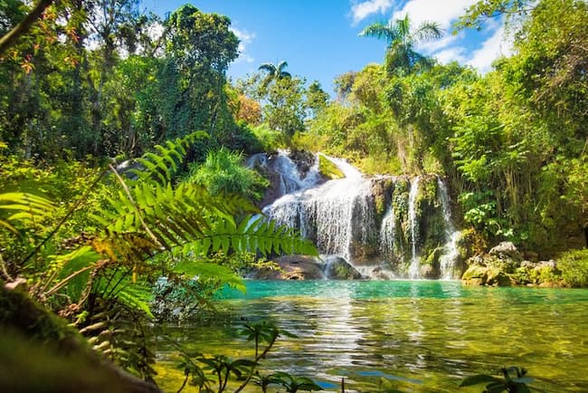 Cascadas-El-Nicho Lugares turísticos de Cuba ¡Paraísos por explorar!