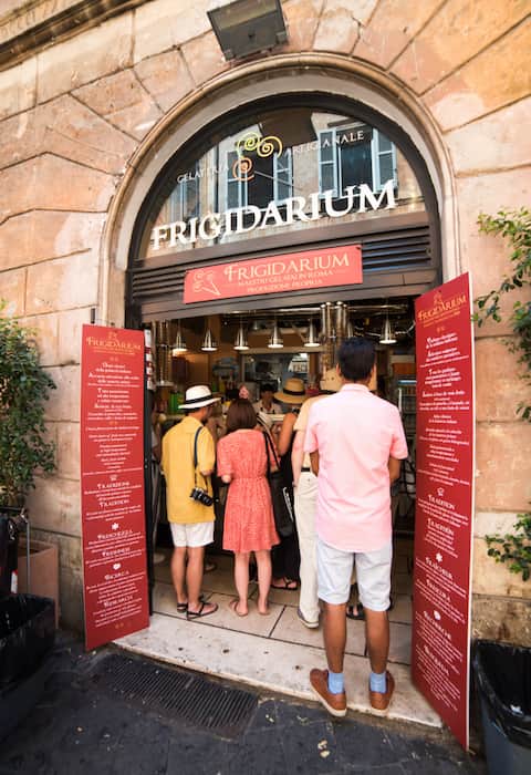 Frigidarium-heladerias-en-Roma 10 Deliciosas heladerías en Roma ¡Para amantes del gelato auténtico!