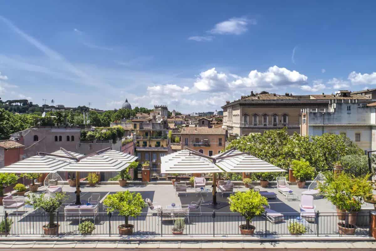Mejores bares en azoteas en Roma