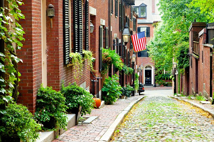 Beacon-Hill-y-el-Black-Heritage-Trail Principales atracciones turísticas en Boston