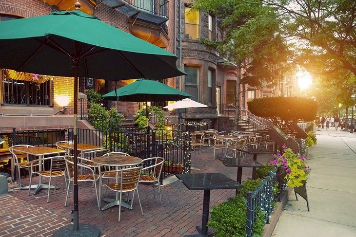 Calle-Newbury-y-Back-Bay Principales atracciones turísticas en Boston