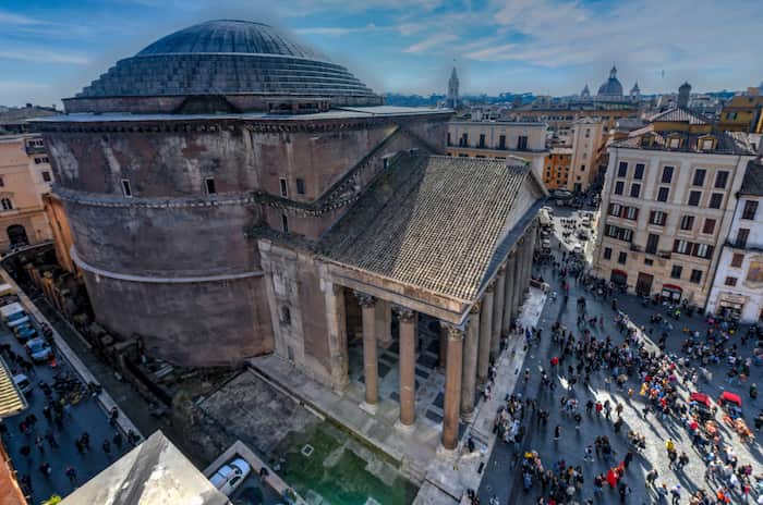 El-Panteon-Lugares-historicos-de-Roma 7 Lugares históricos de Roma que debes visitar en tu próximo viaje