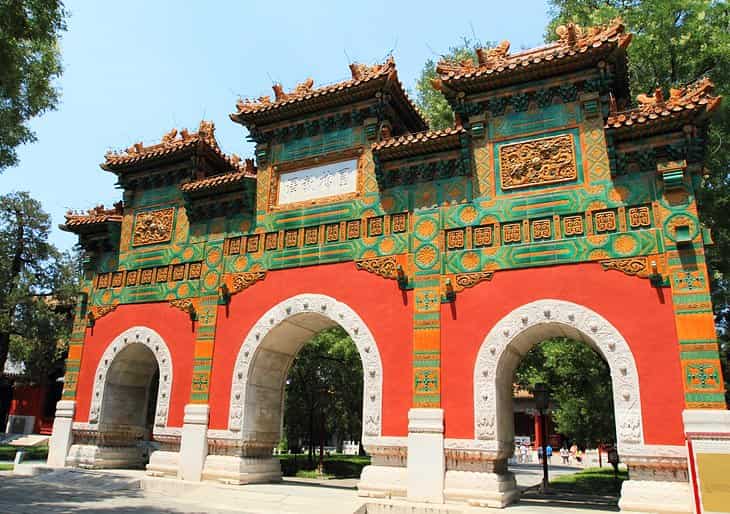 El-Templo-de-Confucio-de-Pekin 20 Atracciones turísticas de Pekín: Conoce lo mejor de esta ciudad