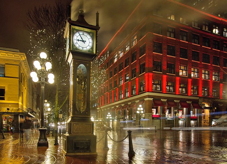 Explora-Gastown Principales lugares para visitar en Vancouver, Canadá