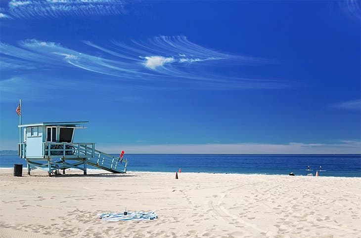 Hermosa-Beach Playas en Los Ángeles: arena, olas y estilo californiano