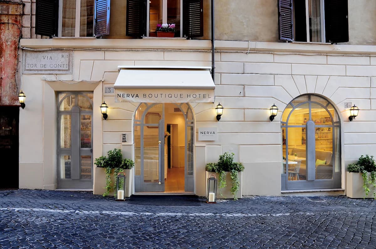 Hotel-Boutique-Nerva-1 Hoteles Boutique en Roma: Lujo con encanto local