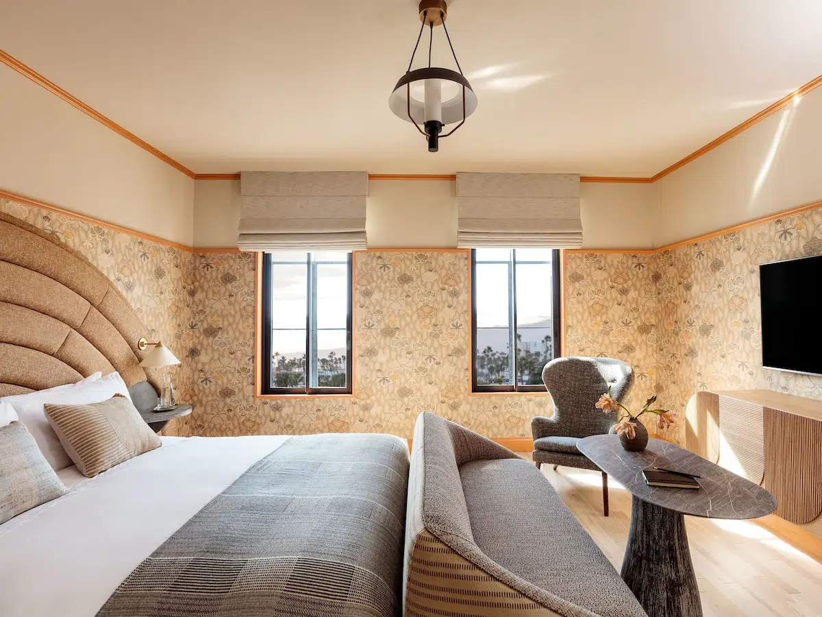 Hotel-Santa-Monica-Proper-hoteles-boutique-en-Los-Angeles-habitaciones 14 hoteles boutique en Los Ángeles que destacan por su encanto y estilo