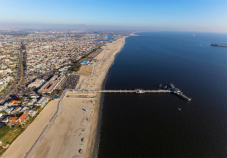 Long-beach Playas en Los Ángeles: arena, olas y estilo californiano