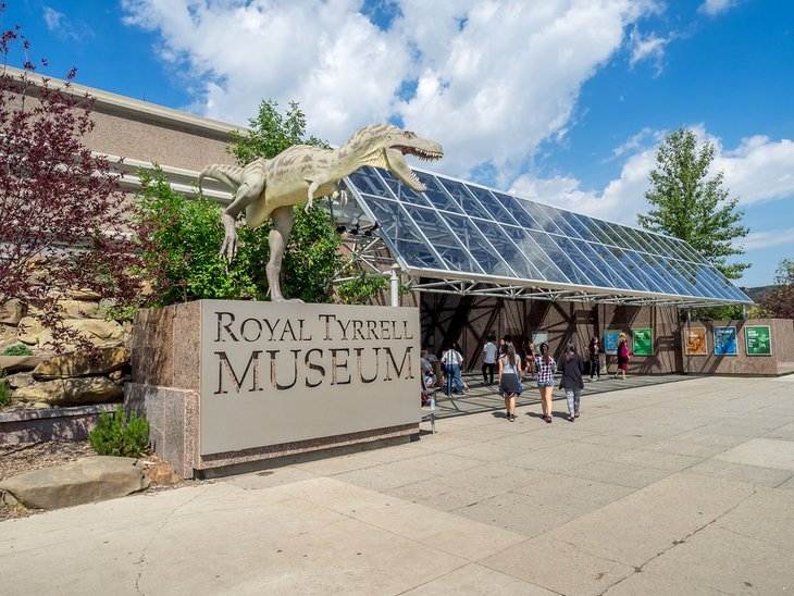 Museo-Real-Tyrrell-en-Drumheller Principales lugares turísticos en Canadá: Descubre lo mejor del gigante del norte
