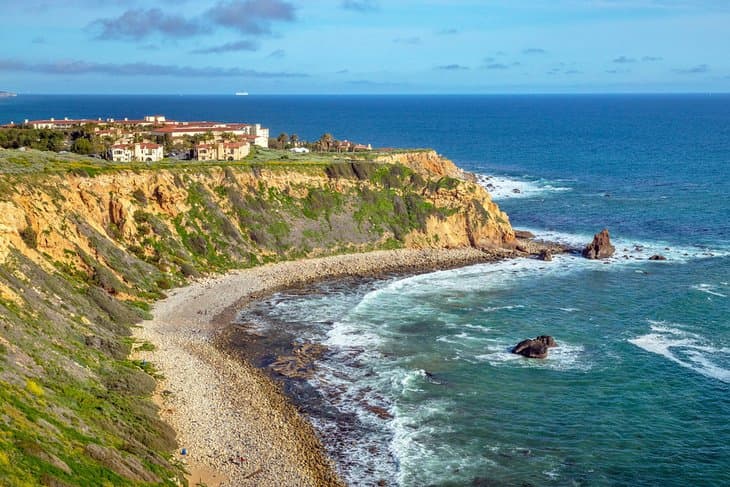 Palos-Verdes Playas en Los Ángeles: arena, olas y estilo californiano