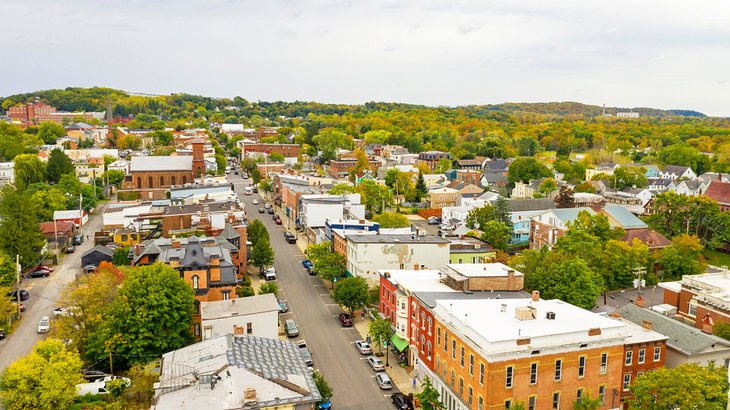 Pasear-por-la-calle-Warren Qué ver y hacer en Hudson, NY