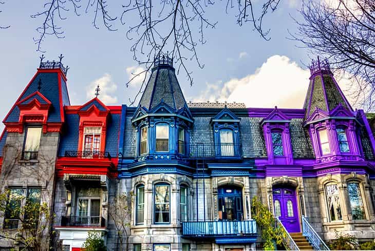 Plaza-Saint-Louis-y-calle-Denis Sitios turísticos en Montreal que no te puedes perder: Destinos destacados