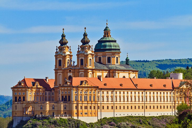 Abadia-benedictina-de-Melk Principales atracciones turísticas en Austria