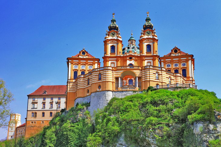 Abadia-de-Melk Los mejores lugares para conocer en Austria