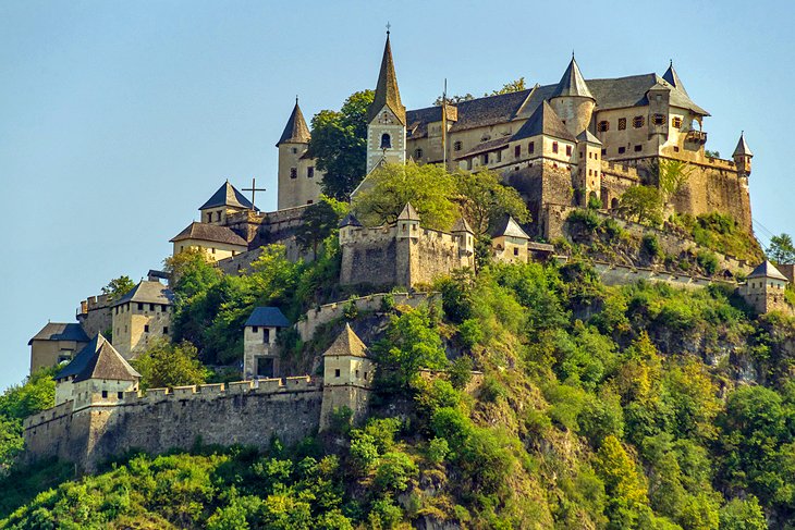 Castillo-medieval-de-Hochosterwitz Principales atracciones turísticas en Austria