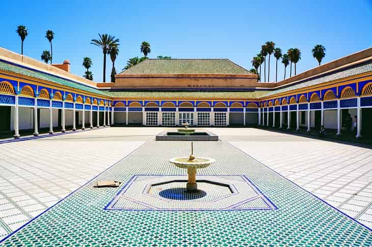 Dejate-deslumbrar-por-el-Palacio-de-la-Bahia Lugares para visitar en Marrakech: rincones imperdibles de la ciudad roja