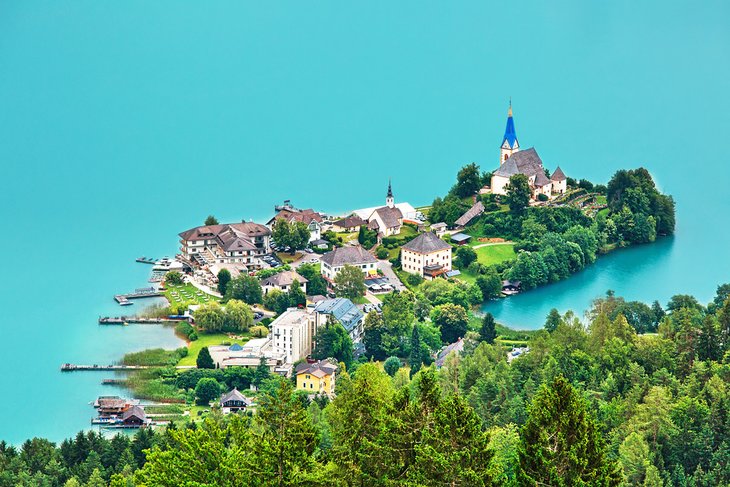 Lago-Worthersee Los mejores lugares para conocer en Austria