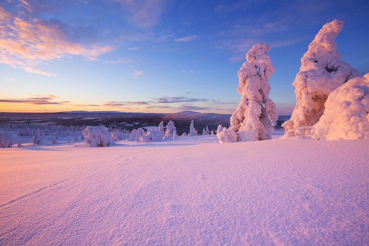 Levi Los mejores lugares para fotografiar en Finlandia