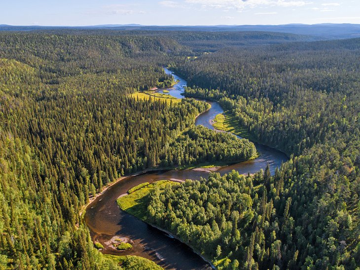 Parque-Nacional-Oulanka Los mejores lugares para fotografiar en Finlandia