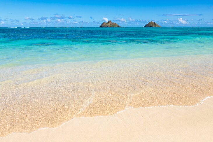 Playa-Lanikai Playas en Honolulu para familias, parejas y aventureros