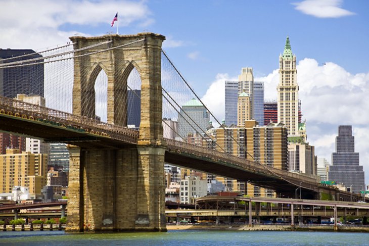 Puente-de-Brooklyn Atractivos turísticos de Nueva York city que no puedes perderte