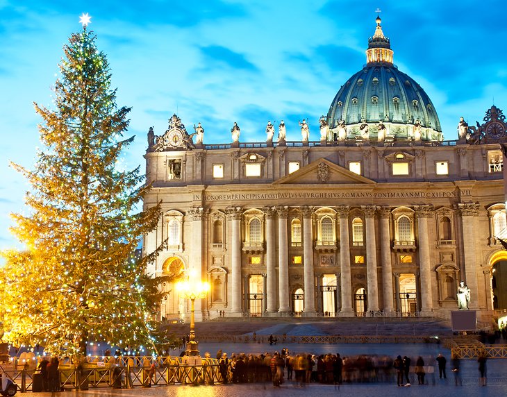 Roma-Italia Mejores lugares para visitar en Navidad: magia, luces y tradición