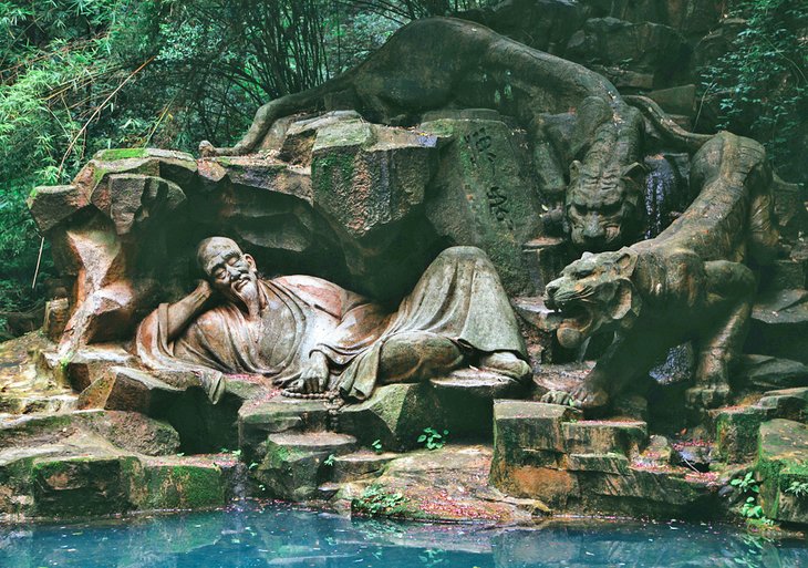 Running-Tiger-Spring Lugares para disfrutar en Hangzhou: Qué ver y qué hacer